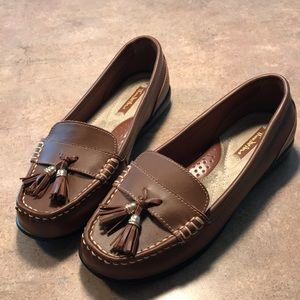 Thom McAn Brown Leather size 8W shoes